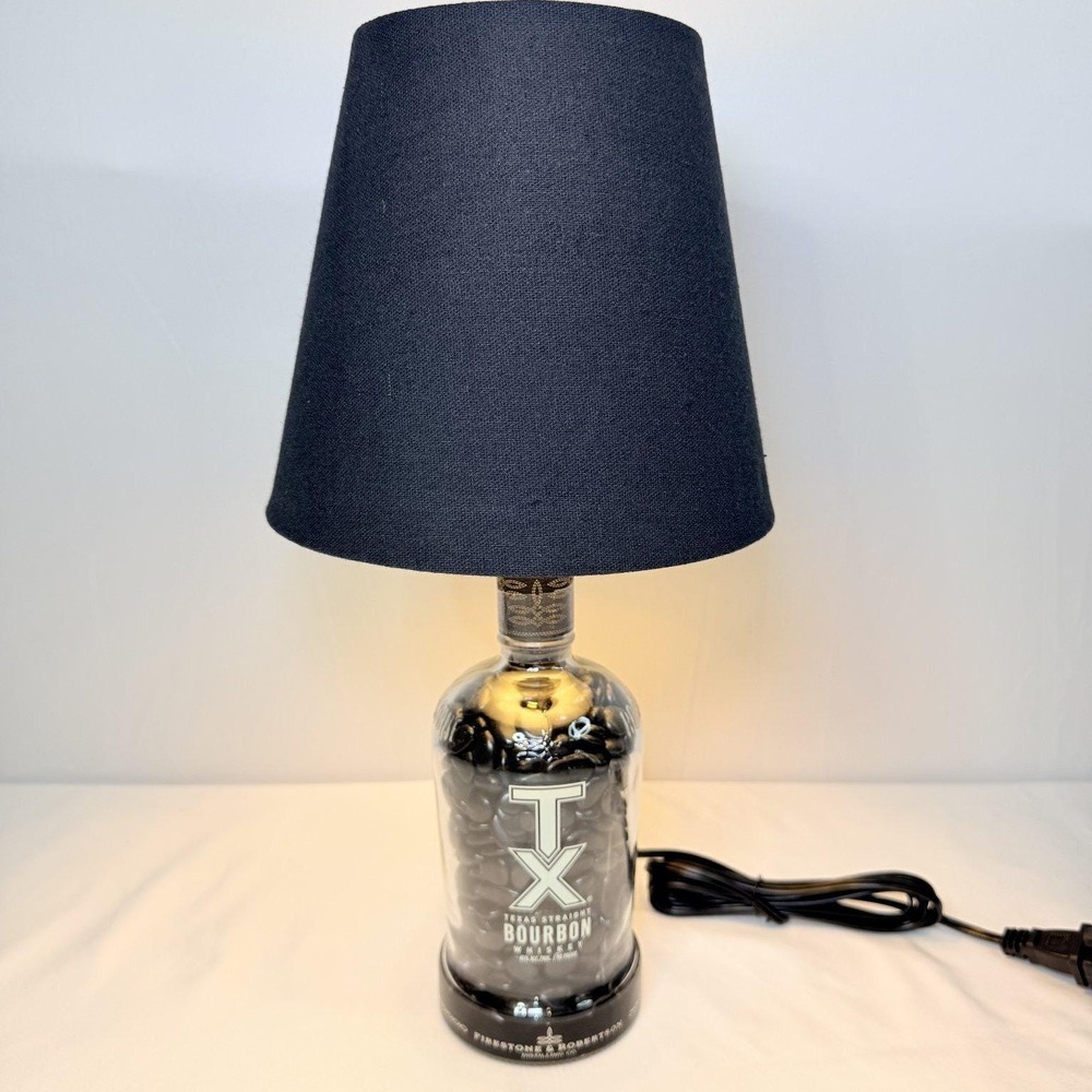TX Whiskey Premium Table Lamp Texas Straight Bourbon Firestone & Robertson